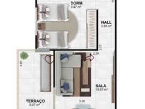 Apartamento em Praia Grande - SP - Vila Caiçara  - Valor de Venda: R$ 520.000,00 - Ref.: APT0789