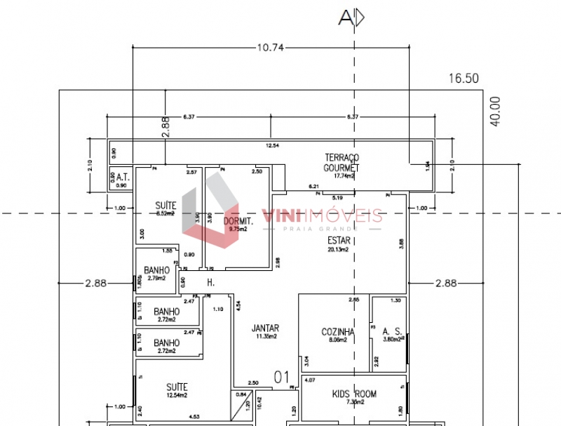 Apartamento em Guilhermina